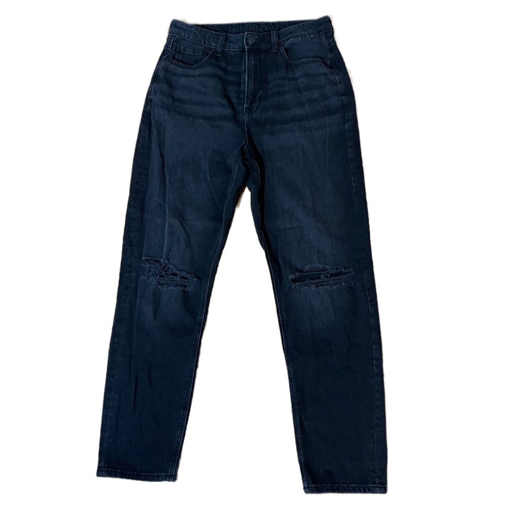 Highest Rise Mom Jeans American Eagle Black Size 4